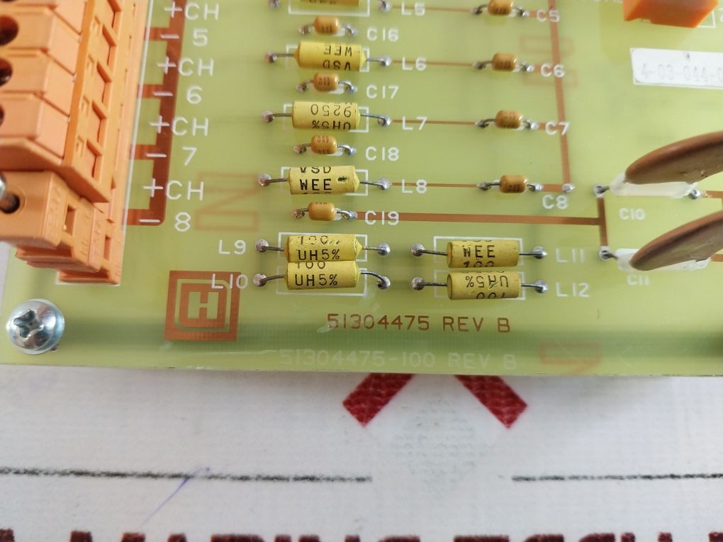 Honeywell 51304475 Analog Output Termination Board Mu-ta0X02