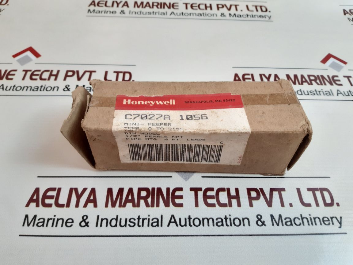Honeywell C7027A 1056 Mini-peeper U.V. Flame Detector