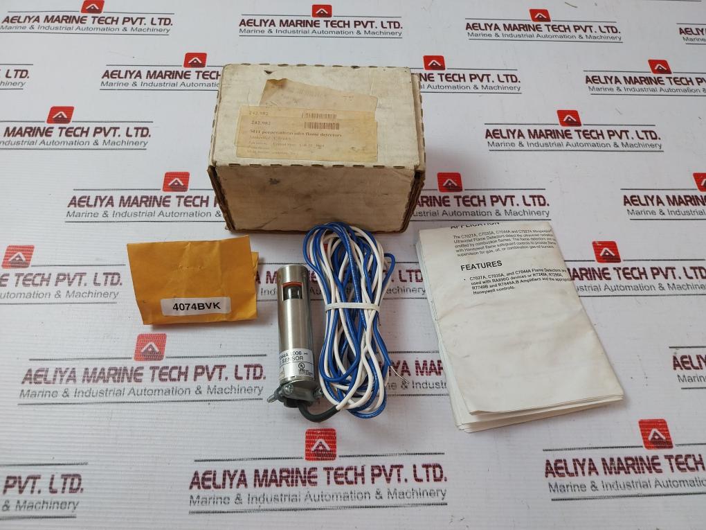 Honeywell C7044A 1006 Ultraviolet Flame Detector