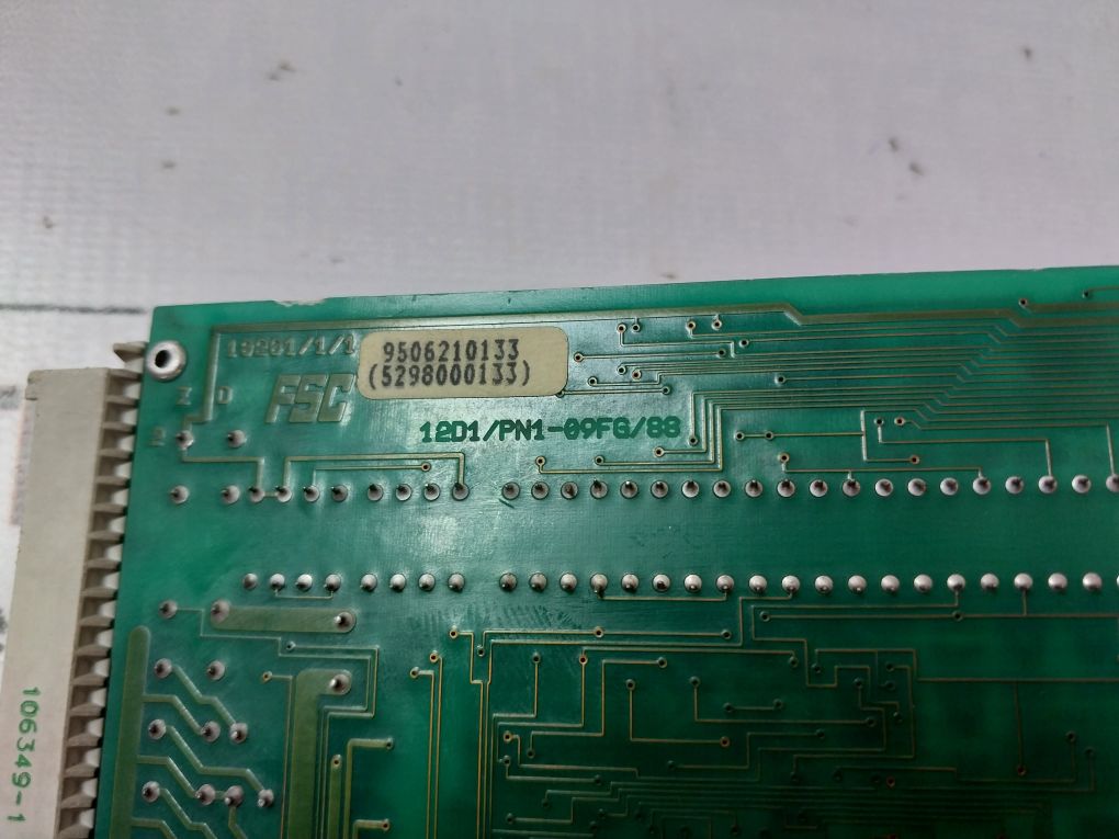 Honeywell Fsc 10201/1/1 I/O Module 12D1/Pn1-09Fg/88