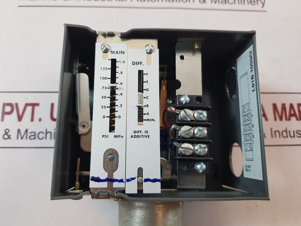 Honeywell l91b 1050/u pressure transducer