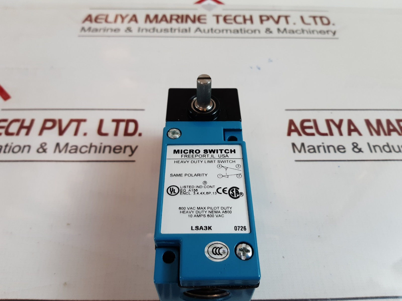 Honeywell Lsa3K Heavy Duty Limit Switch 10 Amps 600 Vac