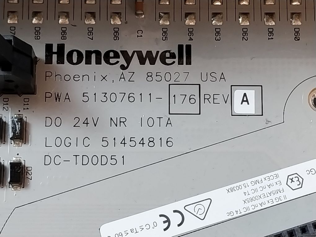 Honeywell Pwa 51307611-176 Do 24V Nr Iota Control Module
