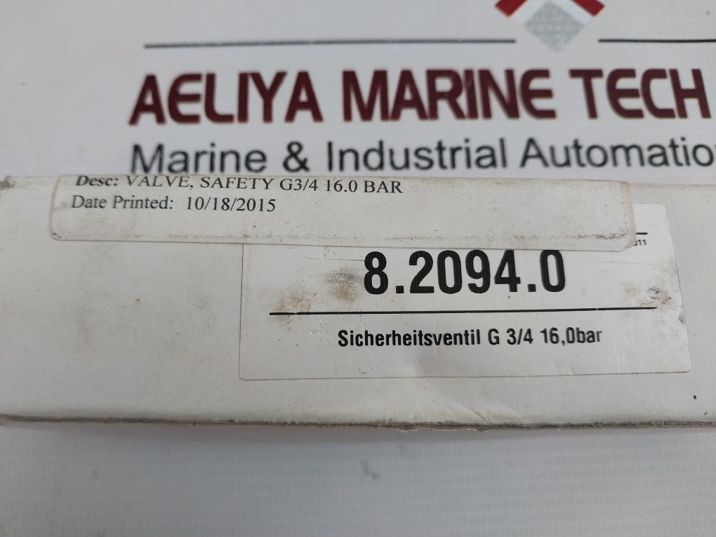 Honeywell S245B Safety Valve S245B-34Zb16.0