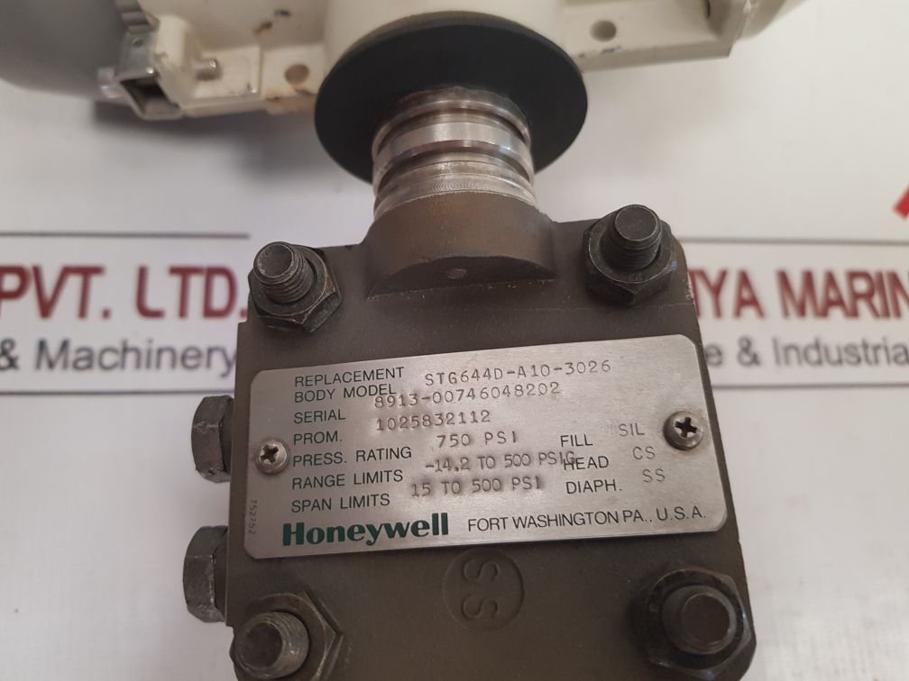 Honeywell Stg644D-a10-3026 Pressure Transmitter