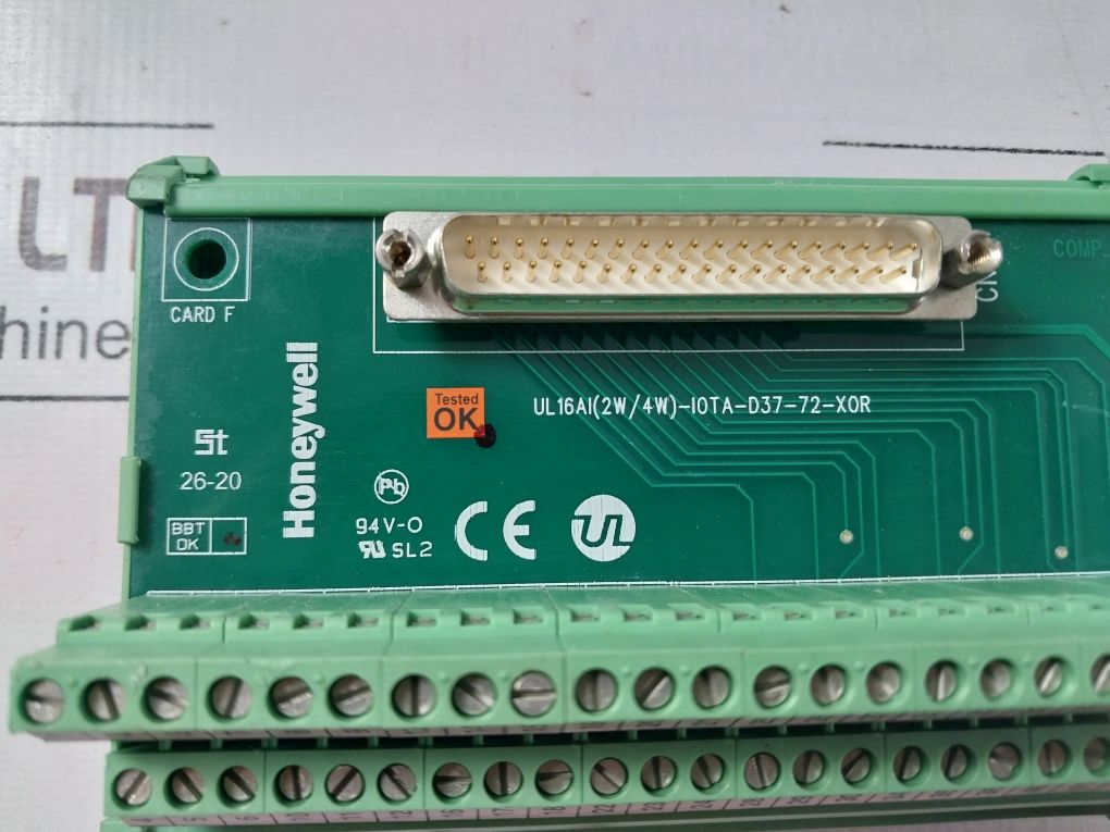 Honeywell Ul16Ai(2W/4W)-iota-d37-72-xor Input Interface Relay Mtp16Ai-mtp-d3772R