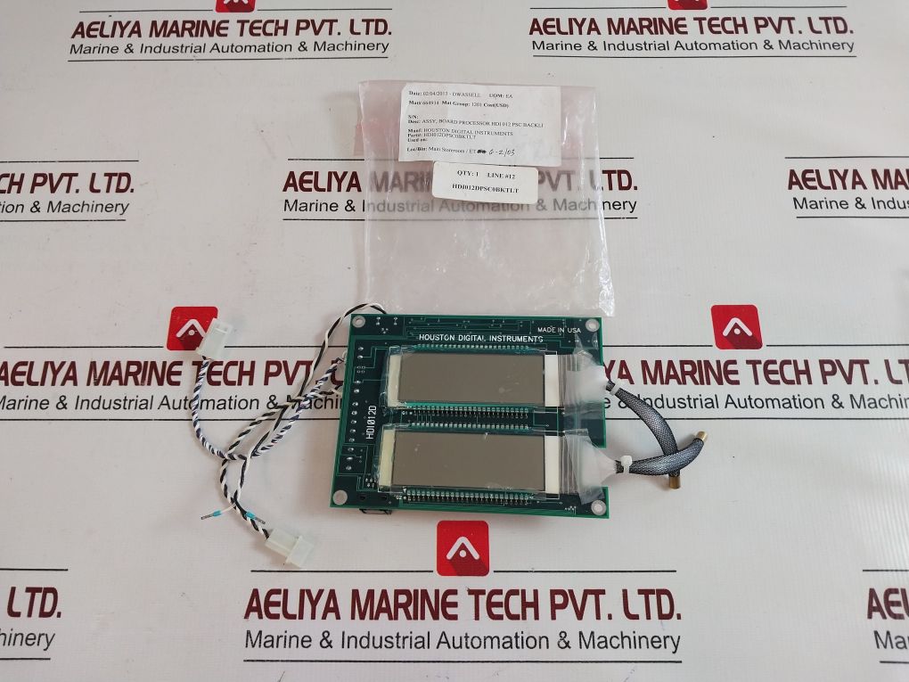 Houston Digital Instruments Hdi012Dpsc0Bktlt Assembly Board Processor