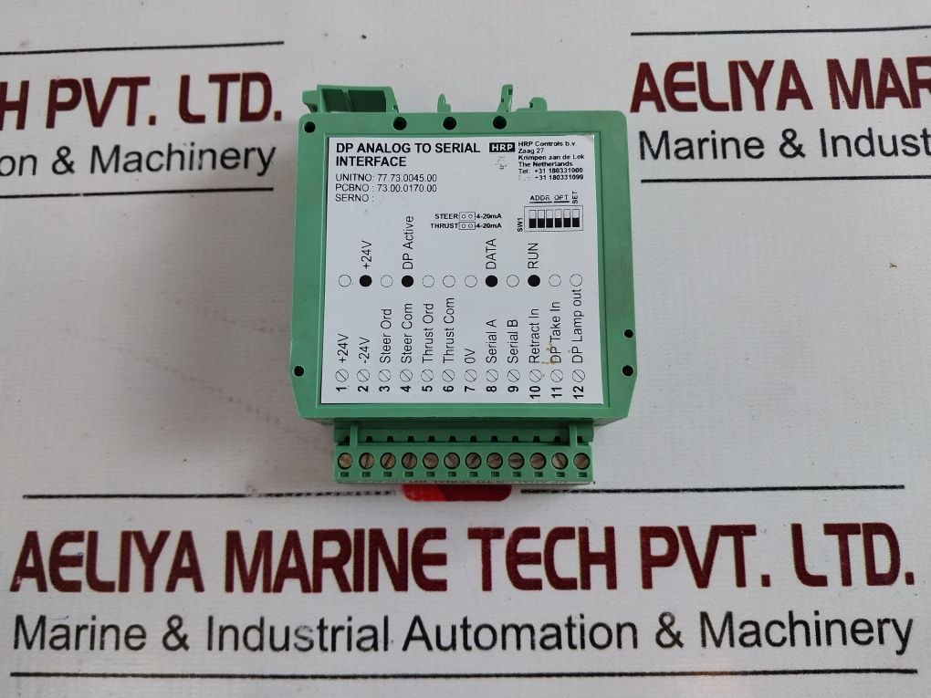 Hrp Controls 77.73.0045.00 Dp Analog To Serial Interface