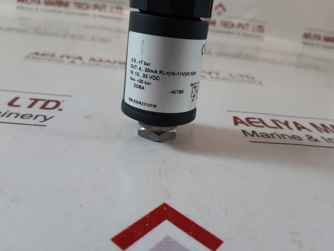 Huba Control 506.930A23101W Pressure Transmitter