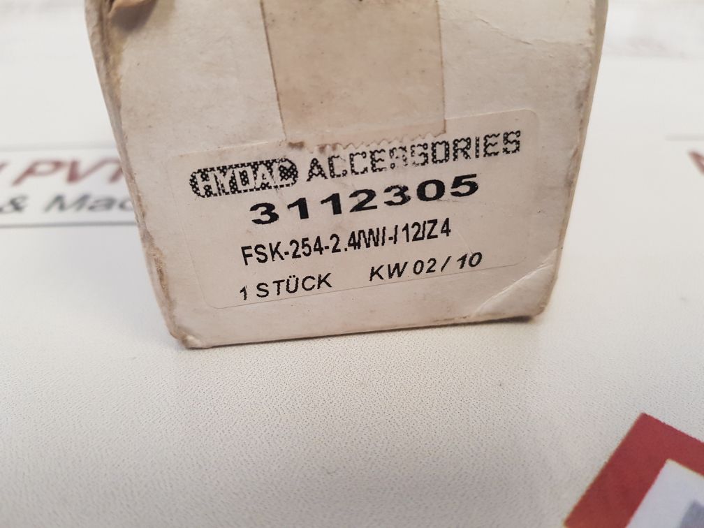 Hydac 3112305 Accumulator Piston Fsk-254-2.4/W/-/12/Z4