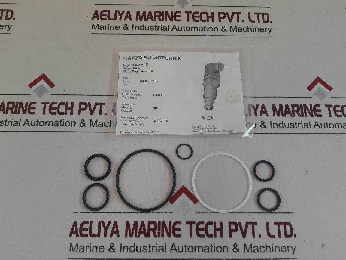 Hydac Df 60 G 1.0 Seal Repair Kit