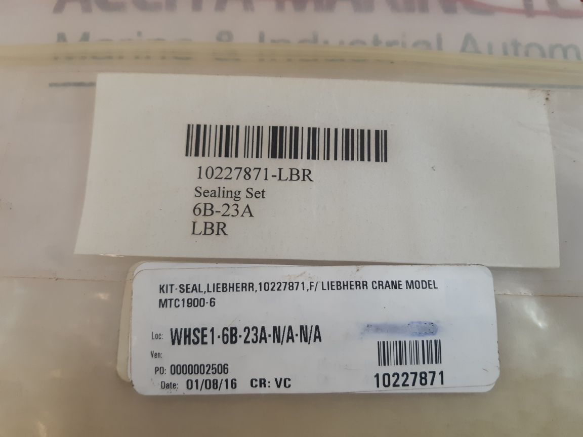 Hydac Df 60 G 1.0 Seal Repair Kit