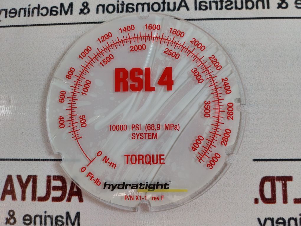 Hydratight X1-1 Overlay Rsl4 (Co) 10000 Psi X1-11