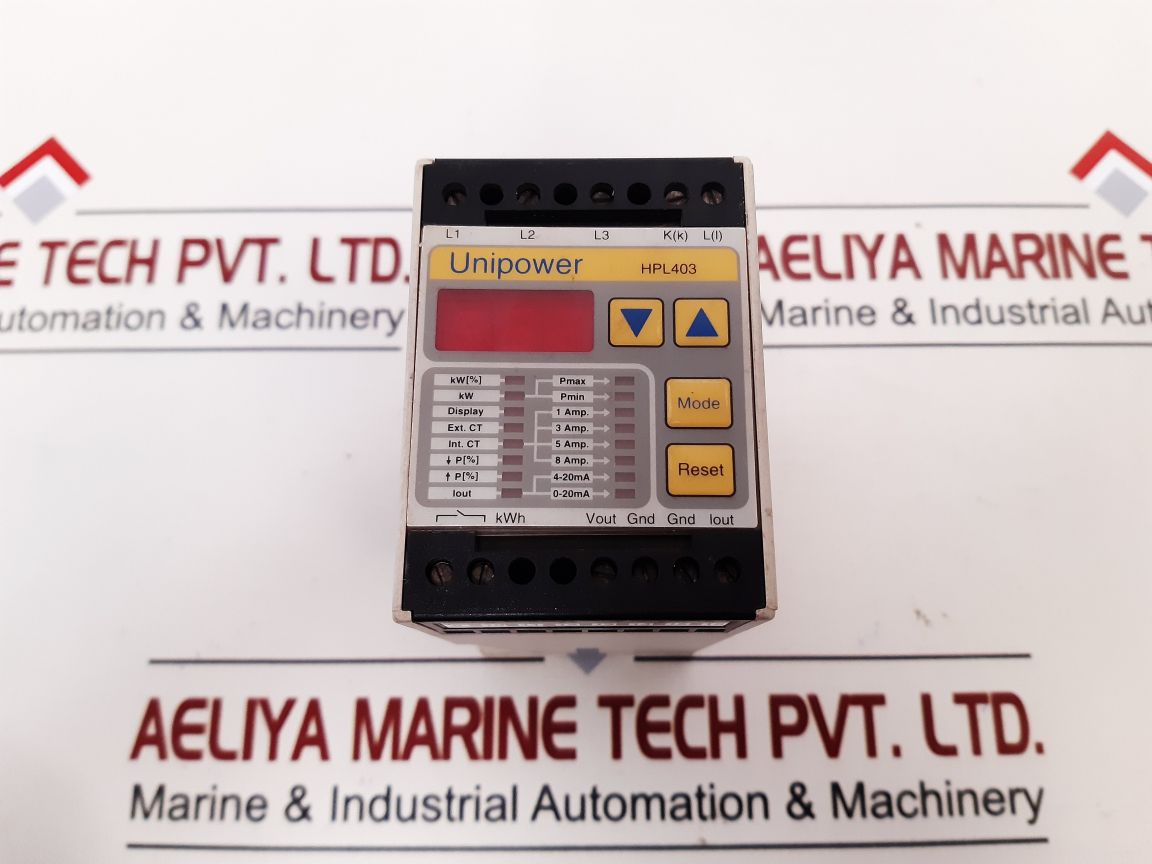 Hydria Unipower Hpl 403 Tool Monitor System