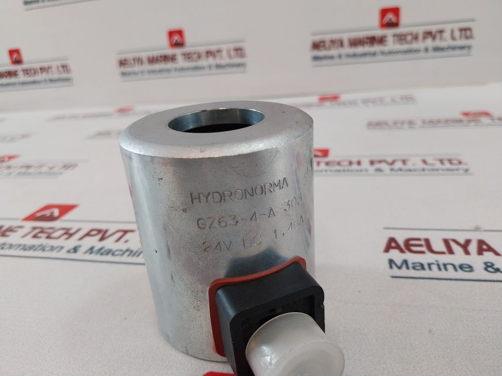 Hydronorma Gz63-4-a Hydraulic Solenoid Valve 24V Dc 1.46A
