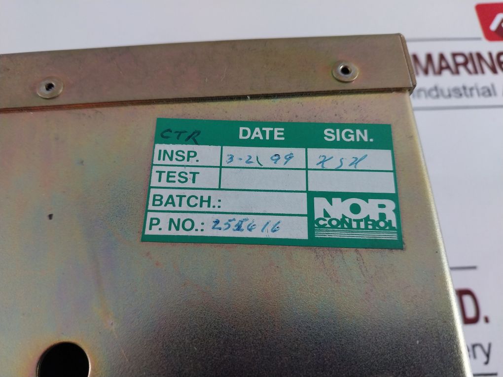 Nor Control/Kongsberg Etu 004 Engine Telegraph Unit 8200012, Ha339587A