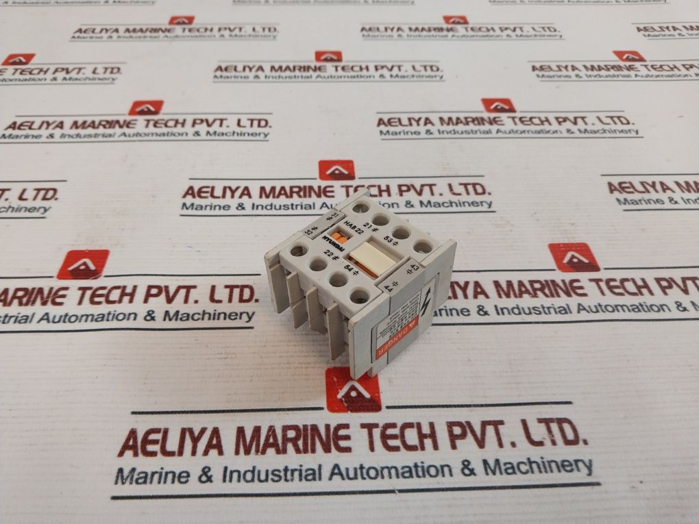 Hyundai Hab 22 Auxiliary Contact Block 660V Awg14