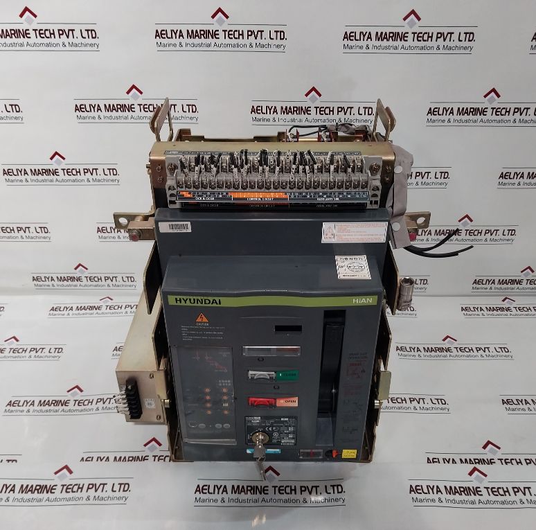 Hyundai Hian 08 Air Circuit Breaker 3 Poles 800A 1000V 50/60Hz