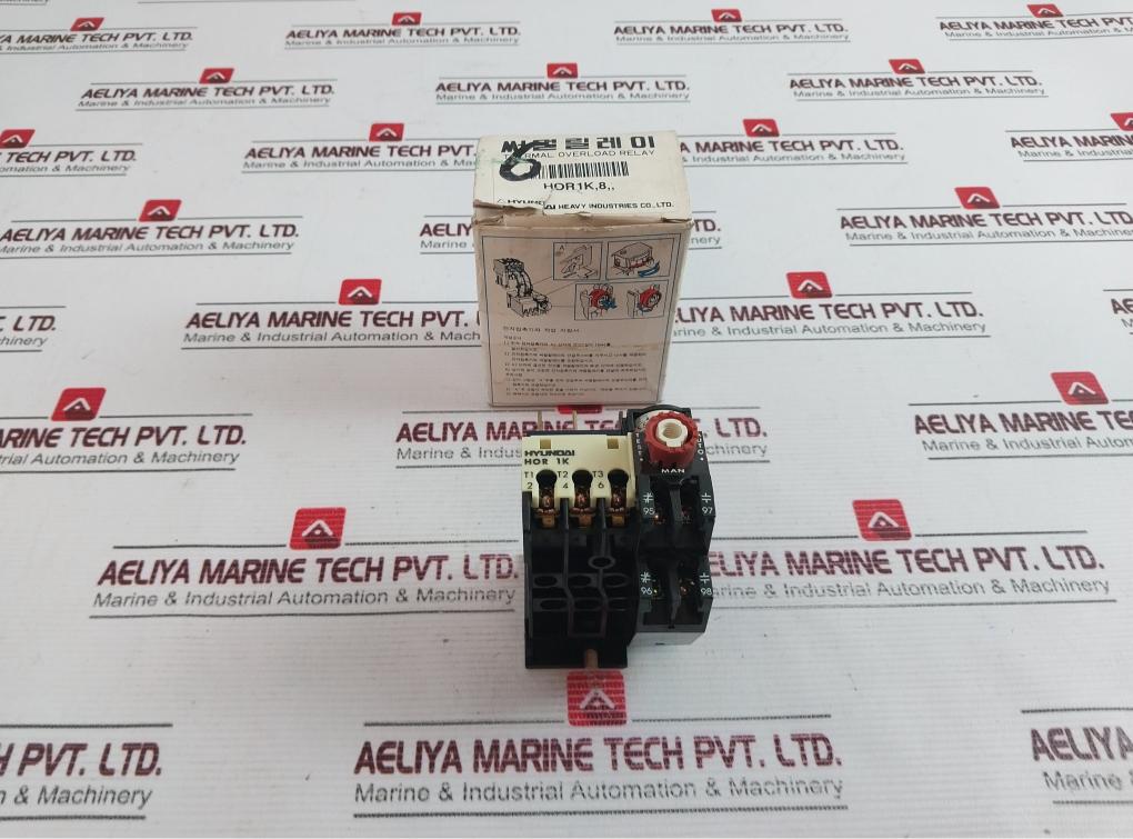 Hyundai Hor 1K Terminal Overload Relay 5A 660V Ac