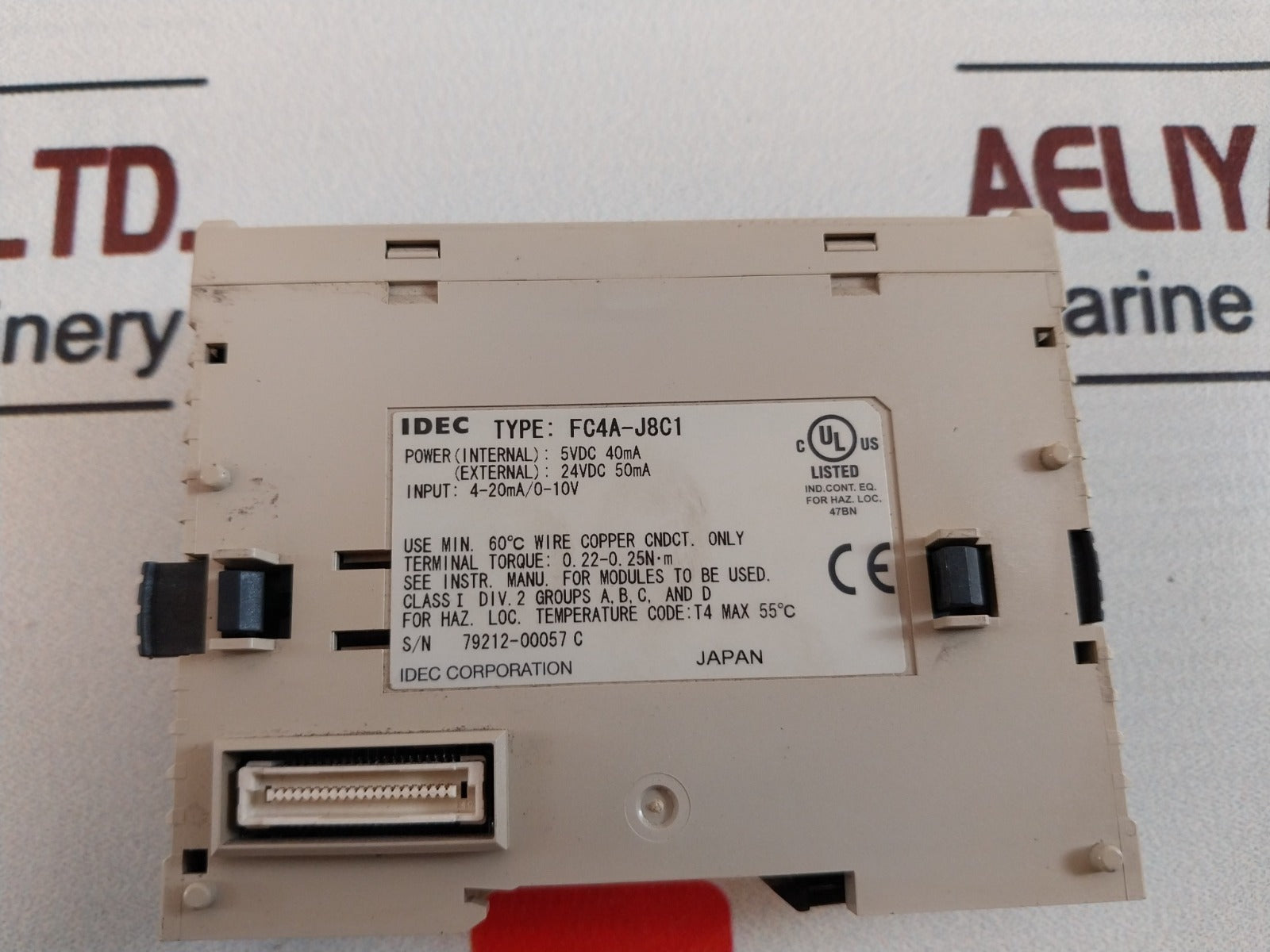 Idec Fc4A-j8C1 Programmable Logic Controller Input Module 5V Dc