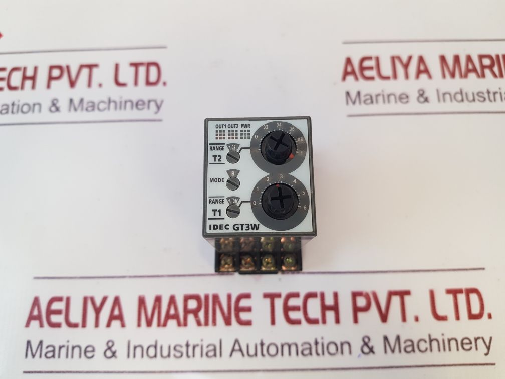 Idec Gt3W-a11Af20N Electronic Timer With Socket Base