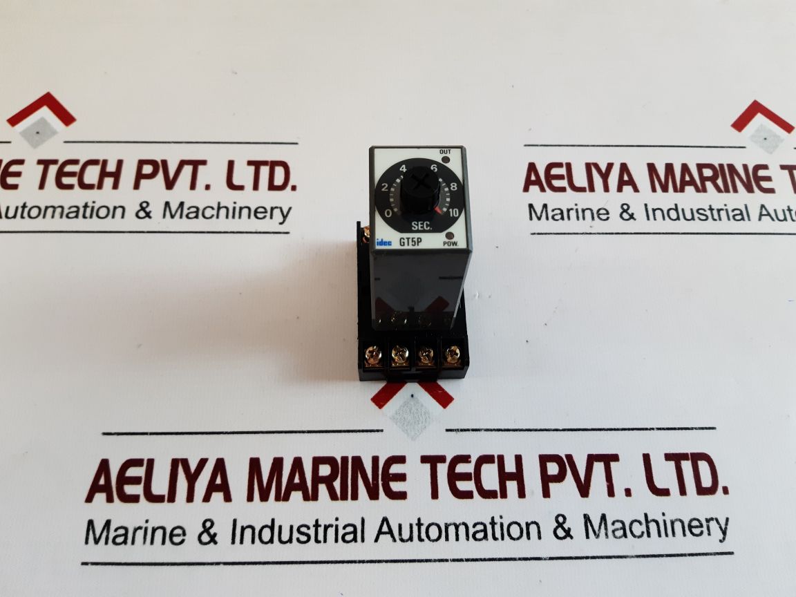 Idec Gt5P-n Electronic Timer With Sr2P-06A Base