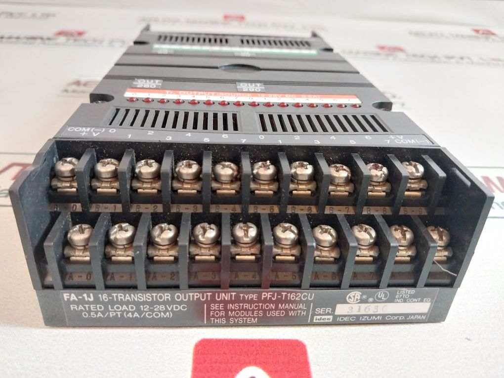 Idec Izumi Pfj-n162U Input Module 24Vdc 10Ma/Pt