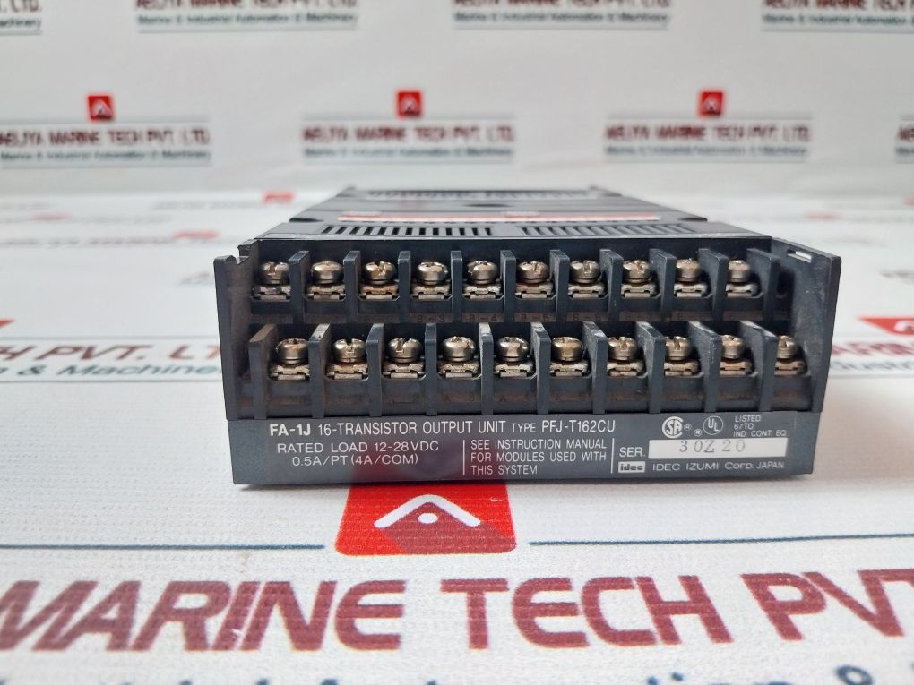 Idec Izumi Pfj-t162Cu Transistor Input/Output Unit Pfj-n162U 12-28 Vdc