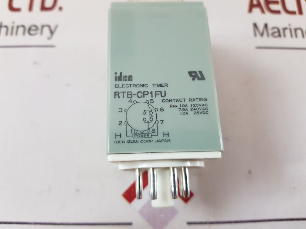 Idec Izumi Rtb Electronic Timer Rtb-cp1Fu 0-6 Seconds