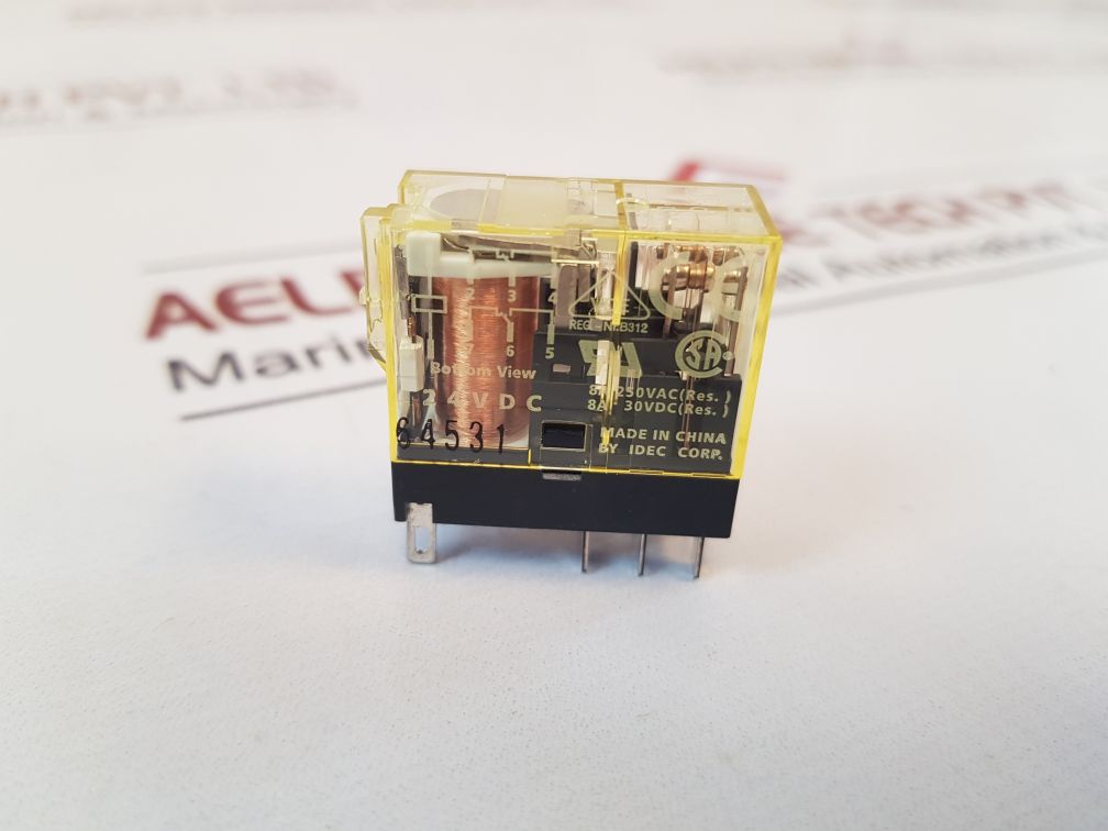Idec Rj2S-cl-d24 Power Relay 24Vdc