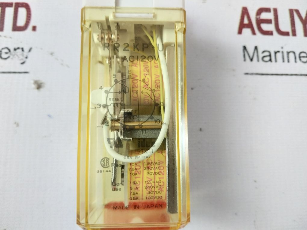 Idec Rr2Kp-u Latching Relay Ac120V