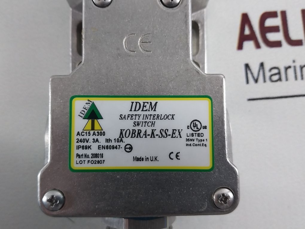 Idem Kobra-k-ss-ex Explosion Proof Tongue Safety Interlock Switch With Cable