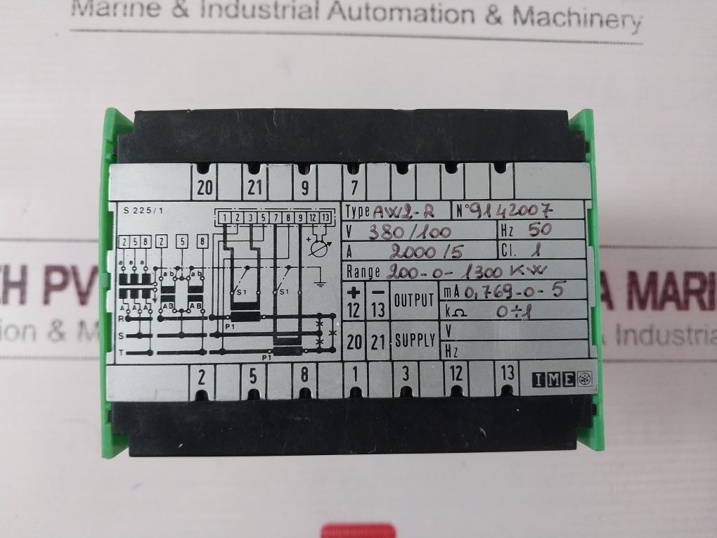 Ime Antivibr Aw2-2 Alarm Relay 50Hz