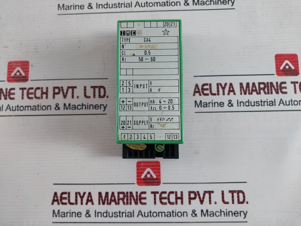 Ime Ca4 Relay Alarm 50-60Hz
