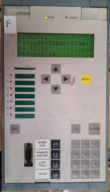 Siemens siprotec 7sa6101-5ab92-1fa4 protection relay