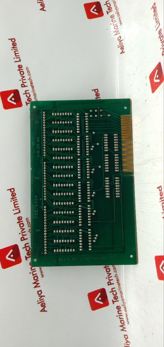 Schleicher Mde/A504 Pcb Card Printed Circuit Board Kll4.02.200.504/A