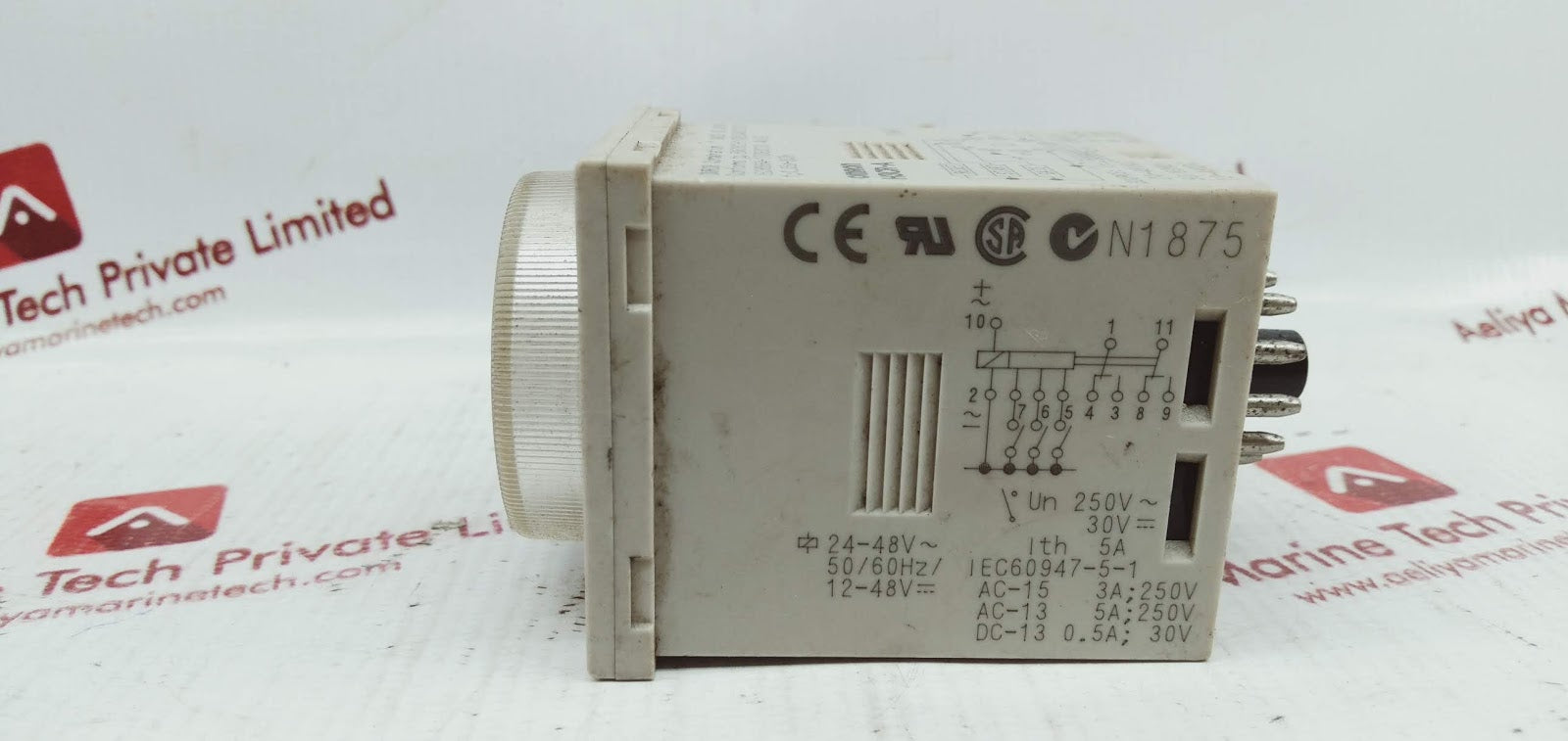 Omron h3cr-a timer 50/60hz