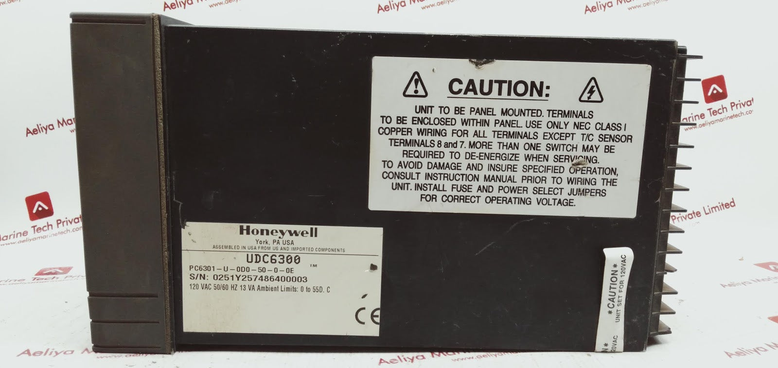 HONEYWELL UDC6300 DIGITAL PROCESS CONTROLLER