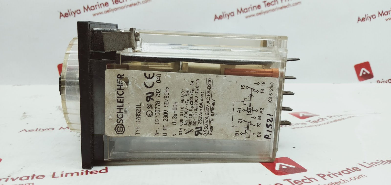 Schleicher dza521l time relay