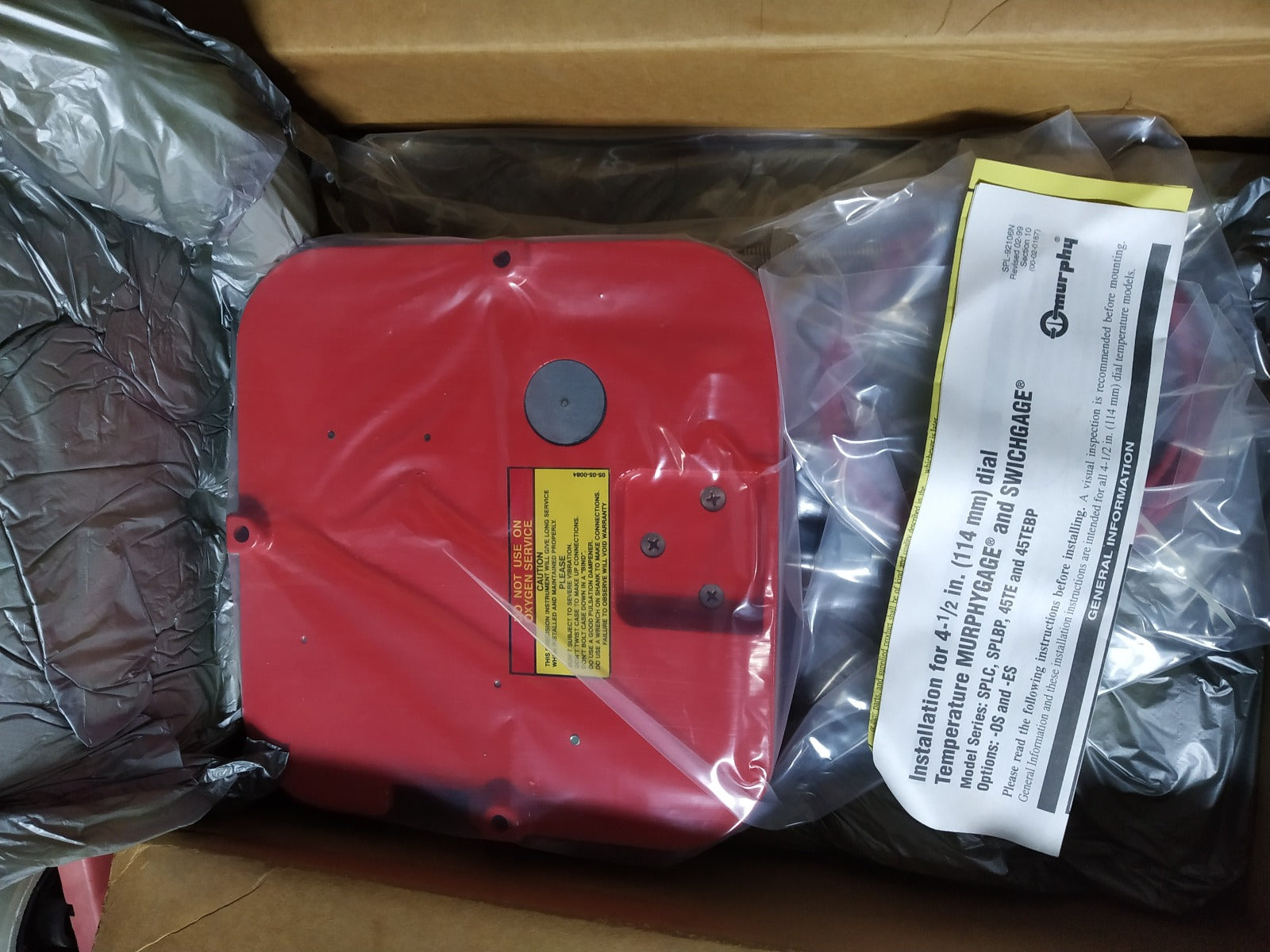 Murphy 45Te-250P05 Tempurature Switch Gauge 10700271