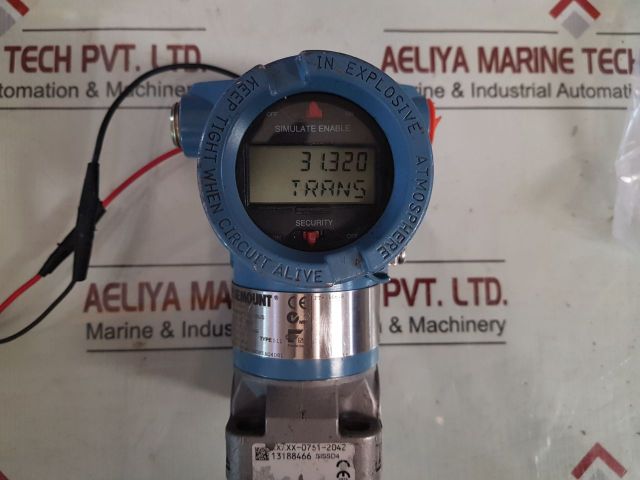 Rosemount 3051 Fieldbus Pressure Transmitter 3051Cg4F22A1Am5B4Dfiaq4D01