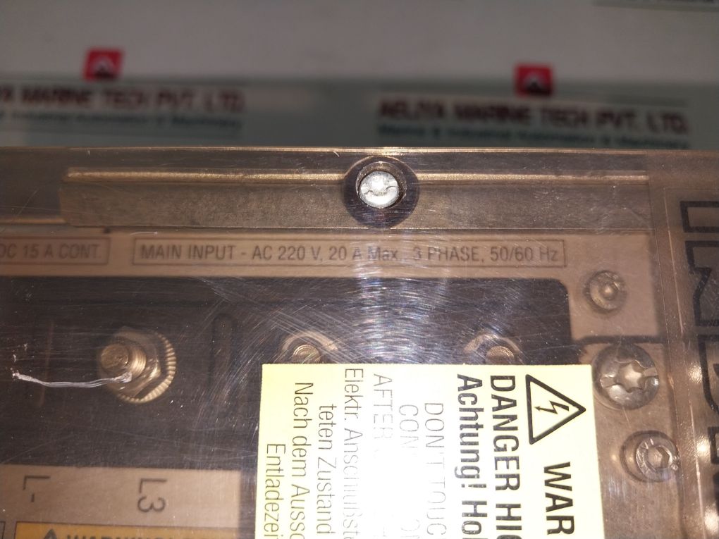 Indramat Tvm 2.4-050-220/300-w1/220/380 A.C Servo Power Supply