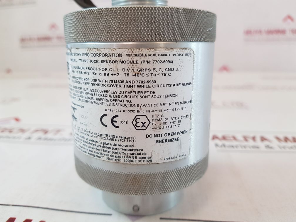 Industrial Scientific 7702-6094 Enclosure Smart Sensor