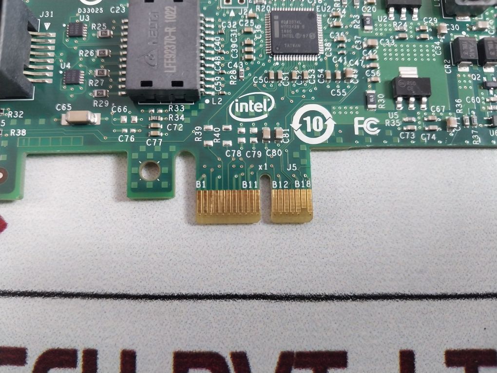 Intel Cpu-e25869(B) Pci Express Network Adapter Board