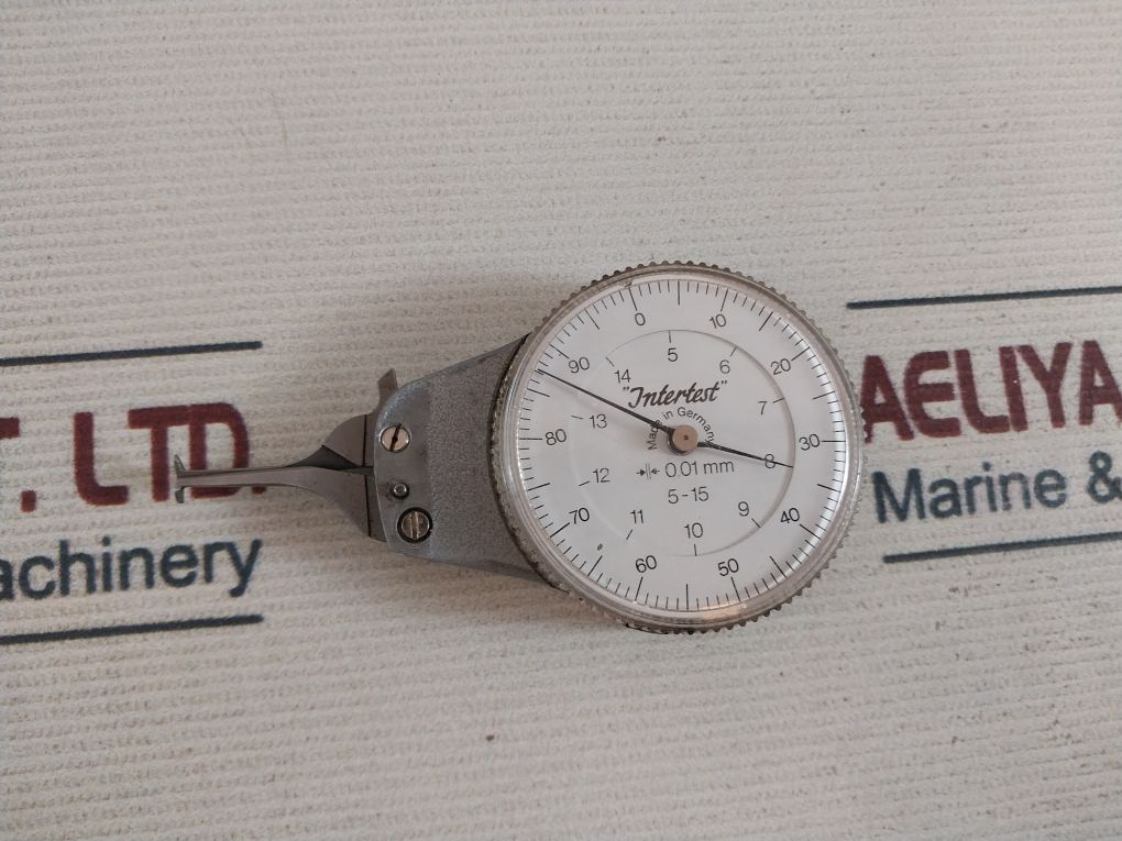 Intertest 0.01 Mm Mm Dial Indicator Groove Gage