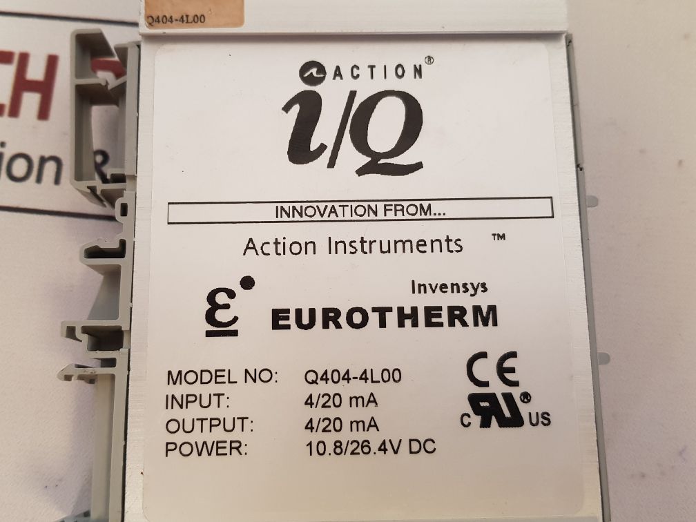Invensys Action Instruments Q404-4L00 Dc Input Module