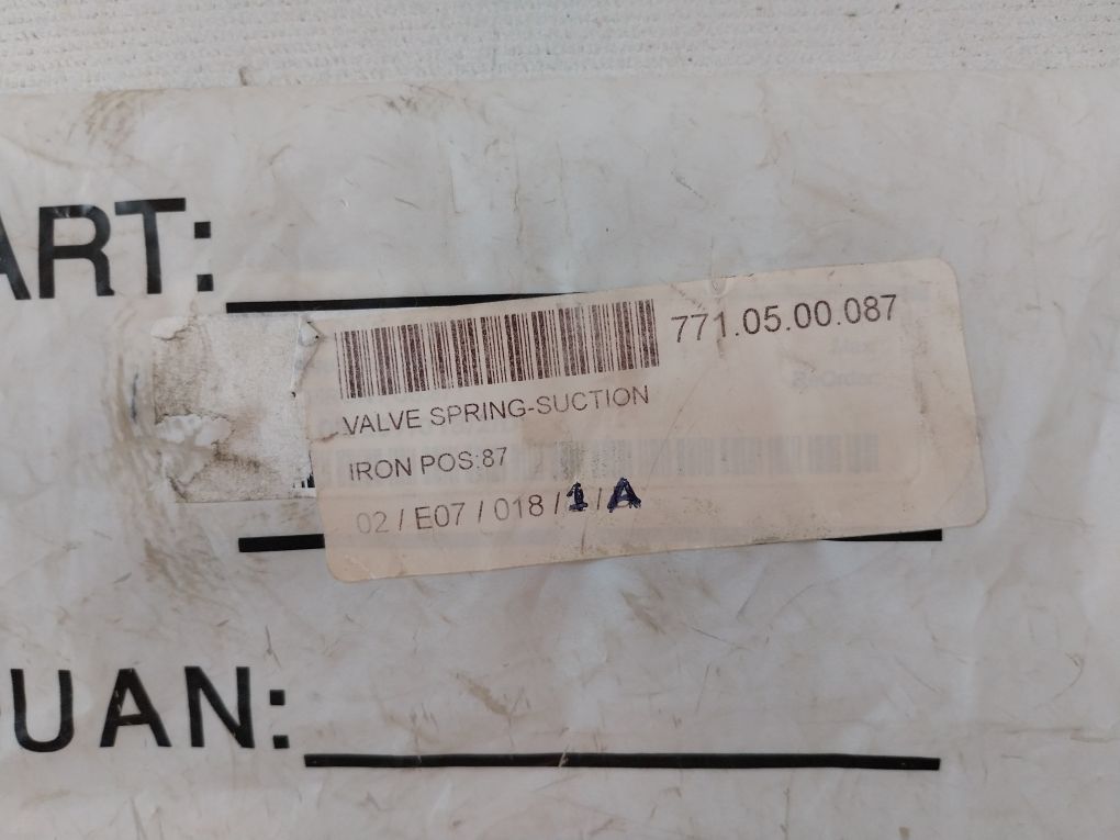 Lot Of 8X Iron Valve Spring Suction 771.05.00.087