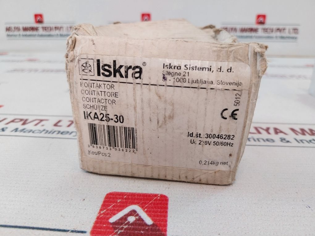 Iskra Ika25-30 3 Phase Installation Contactor 400V