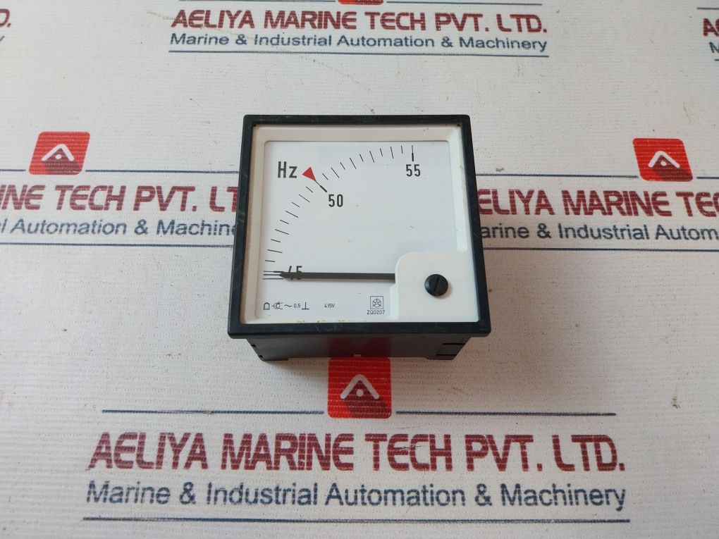 Iskra Zq0207 45-55 Hz Frequency Meter