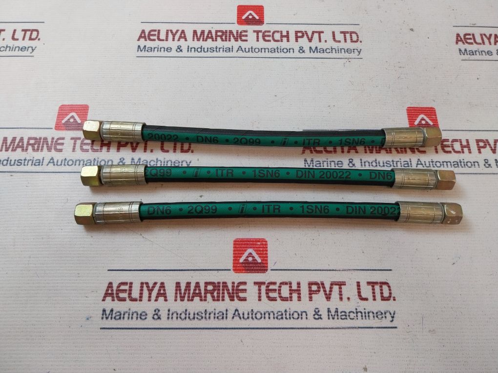 Lot Of 3X Itr Dn6 Flexible Hose 125 Bar